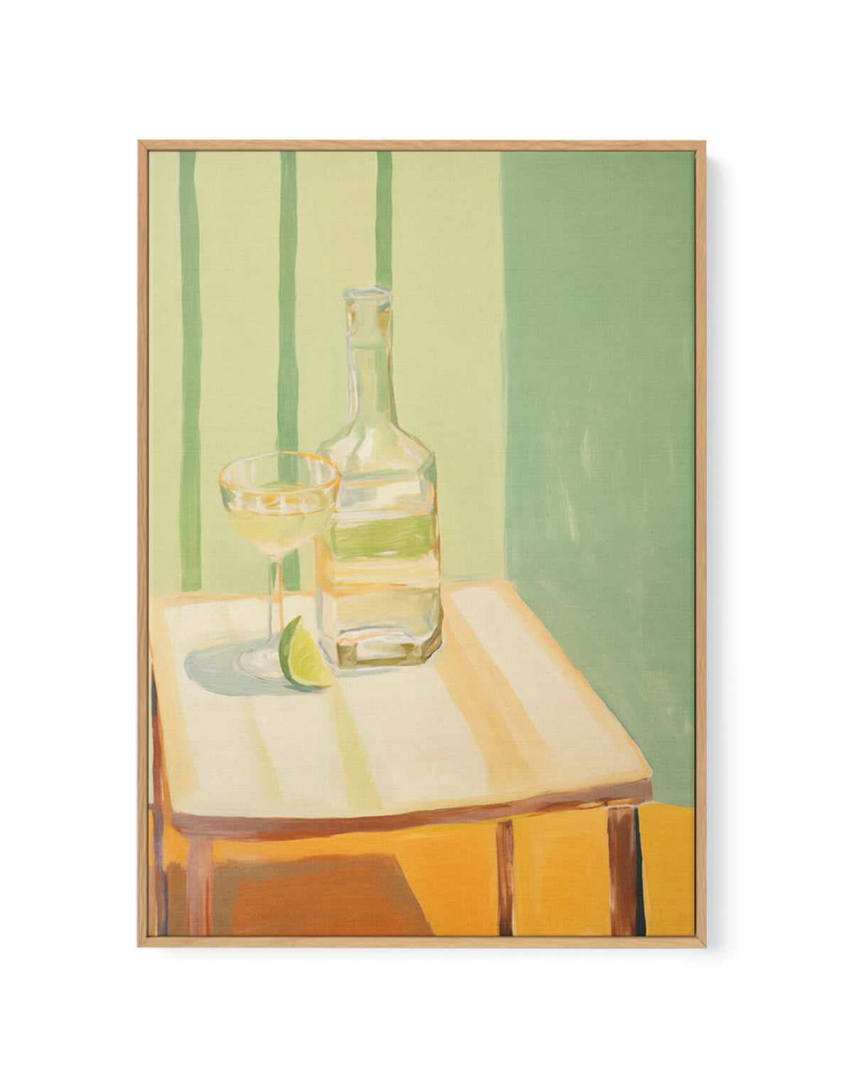 South of the Boarder I | Framed Canvas Art Print from Olive et Oriel where you can shop wallpaper and artworks online