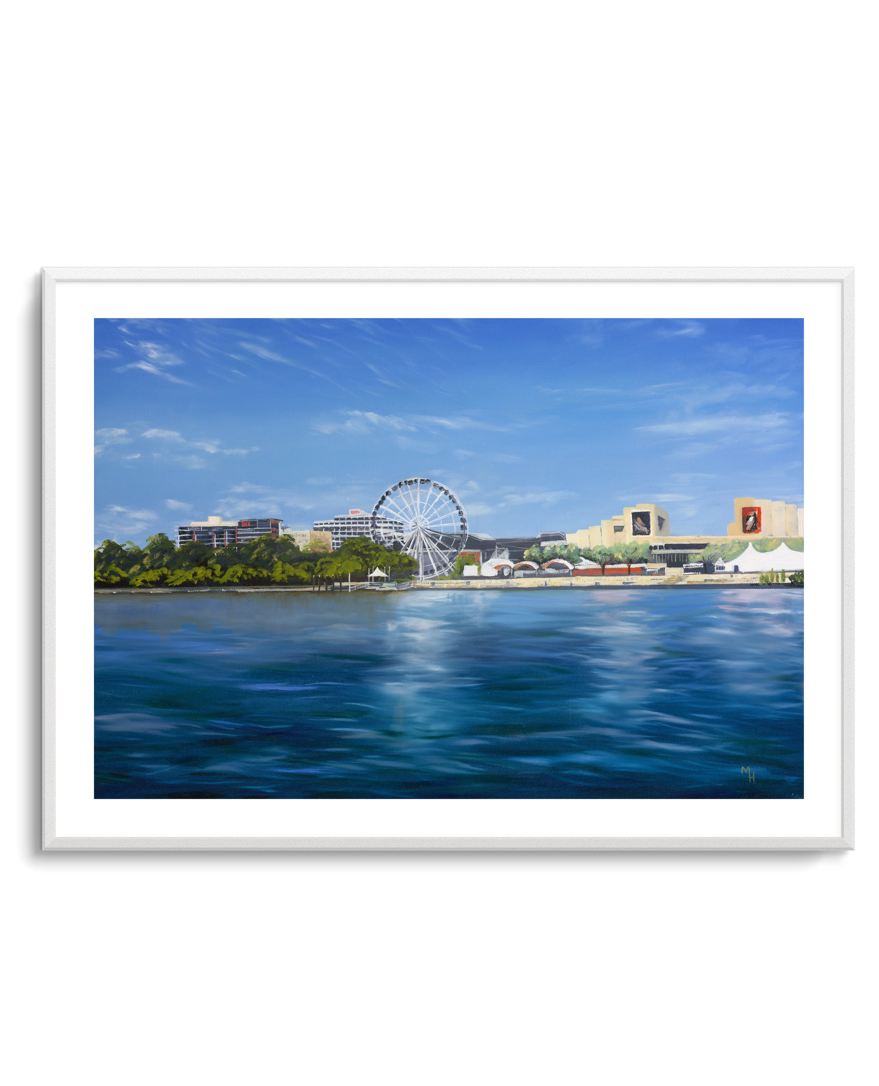 Southbank Brisbane by Meredith Howse | Art Print
