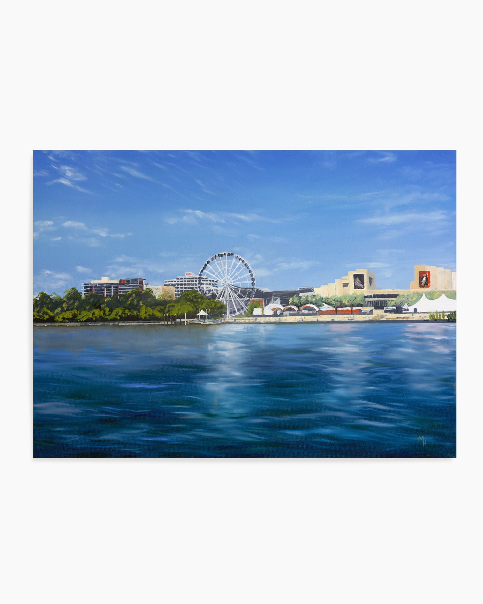 Southbank Brisbane by Meredith Howse | Art Print