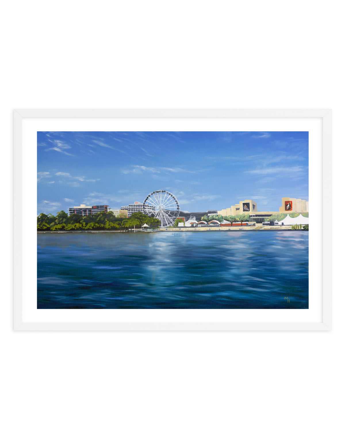 Southbank Brisbane by Meredith Howse | Art Print