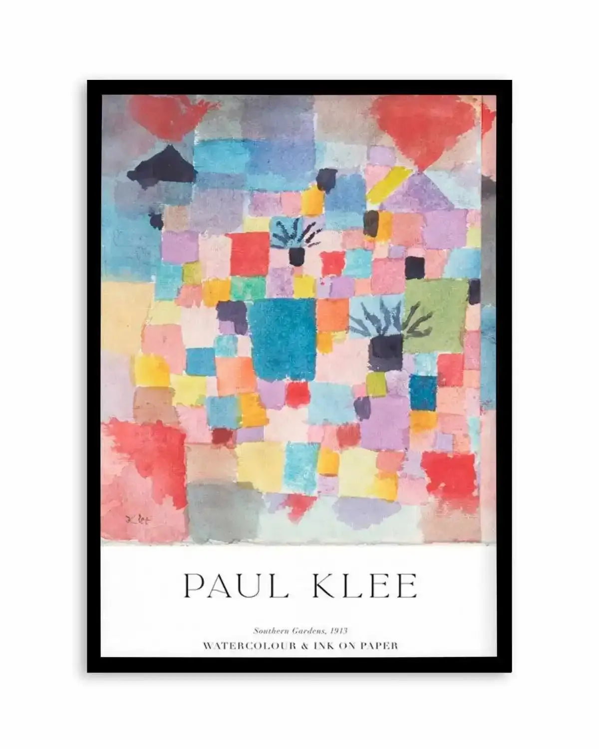 Southern Gardens 1913 by Paul Klee Art Print from Olive et Oriel where you can shop wallpaper and artworks online