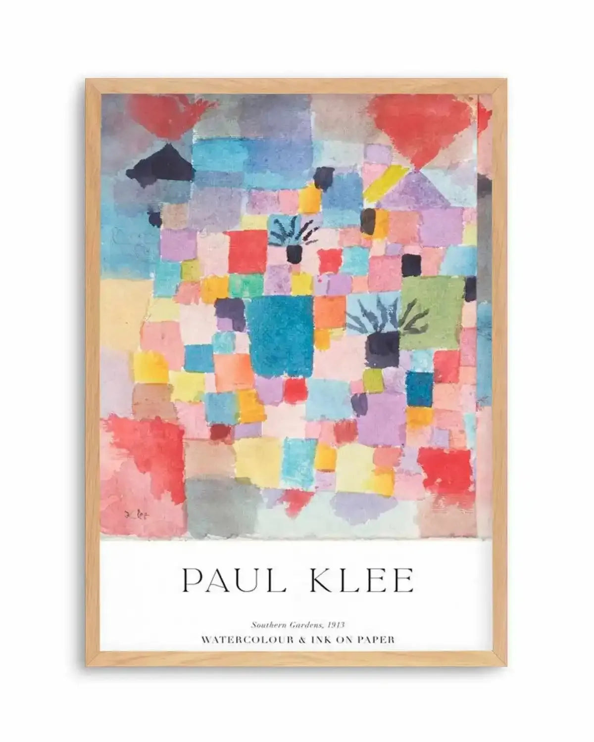 Southern Gardens 1913 by Paul Klee Art Print from Olive et Oriel where you can shop wallpaper and artworks online