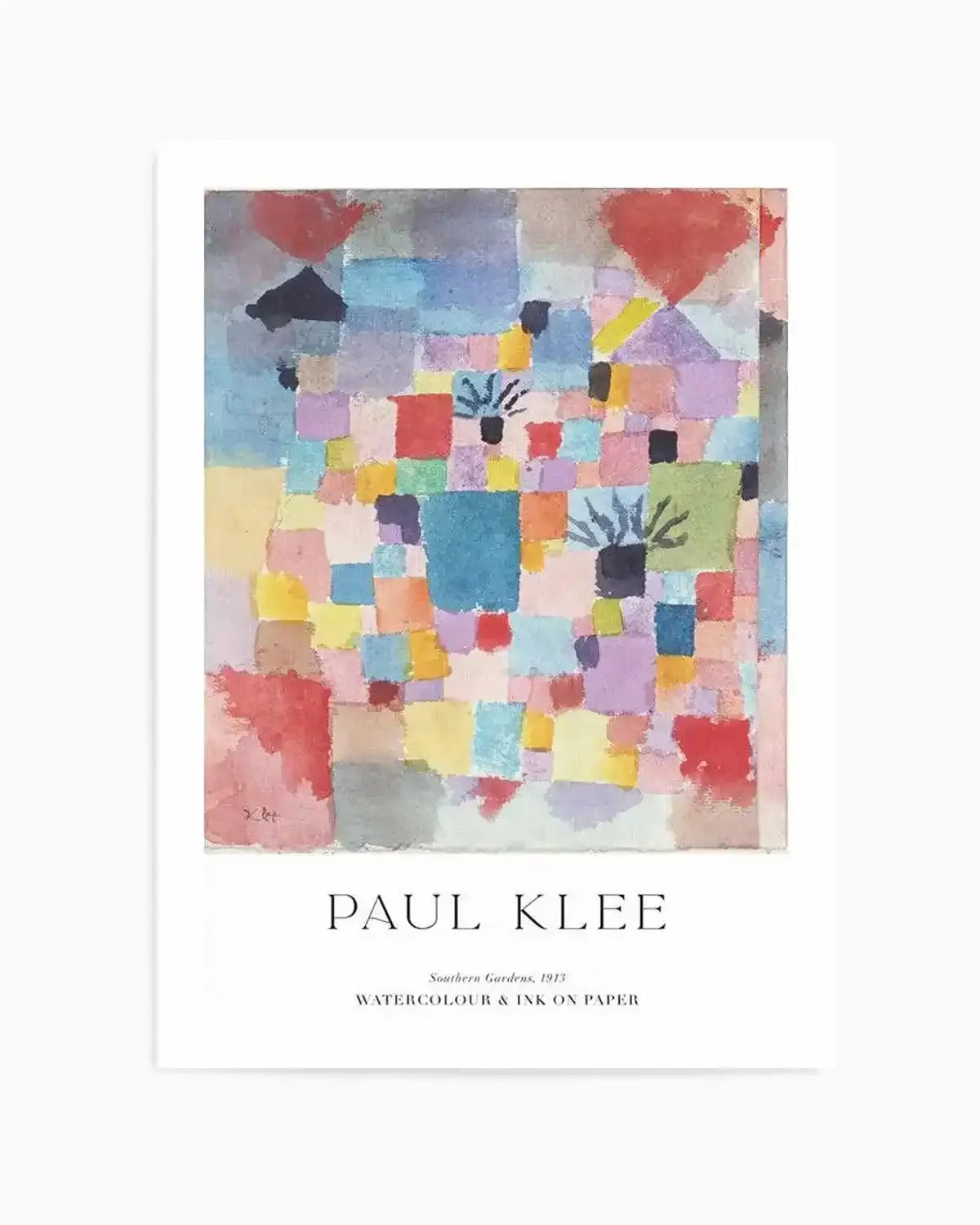 Southern Gardens 1913 by Paul Klee Art Print from Olive et Oriel where you can shop wallpaper and artworks online