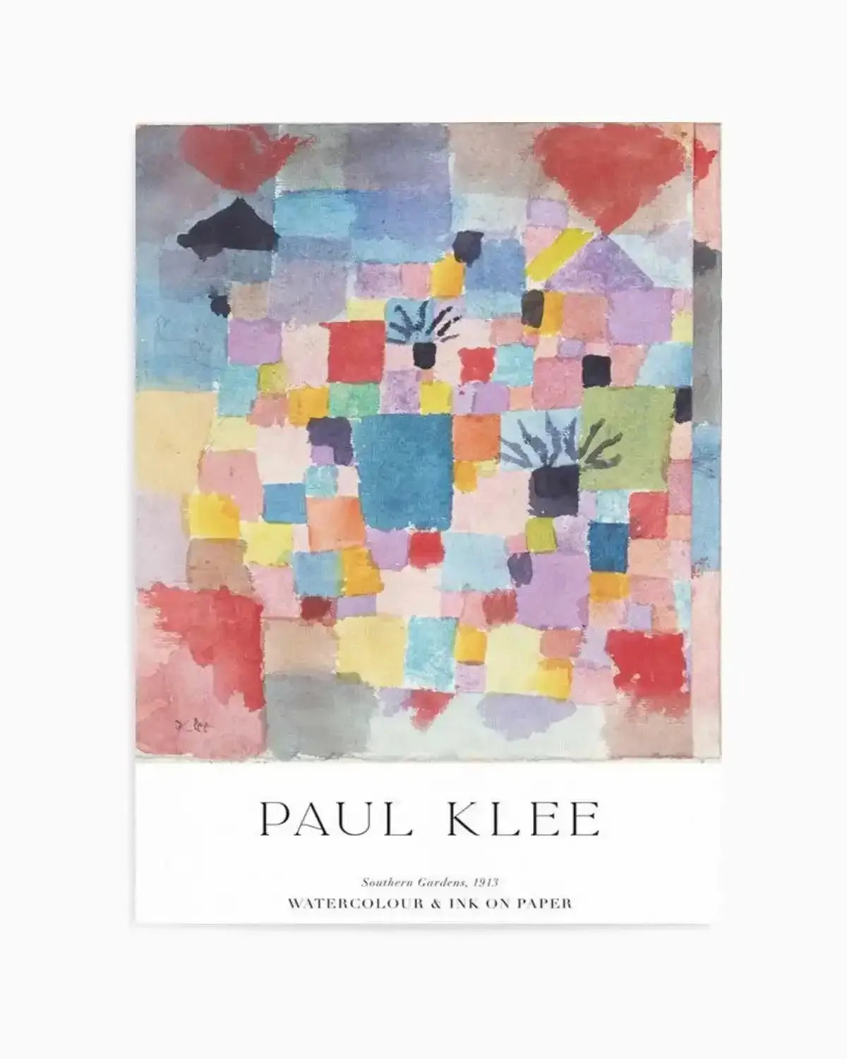 Southern Gardens 1913 by Paul Klee Art Print from Olive et Oriel where you can shop wallpaper and artworks online