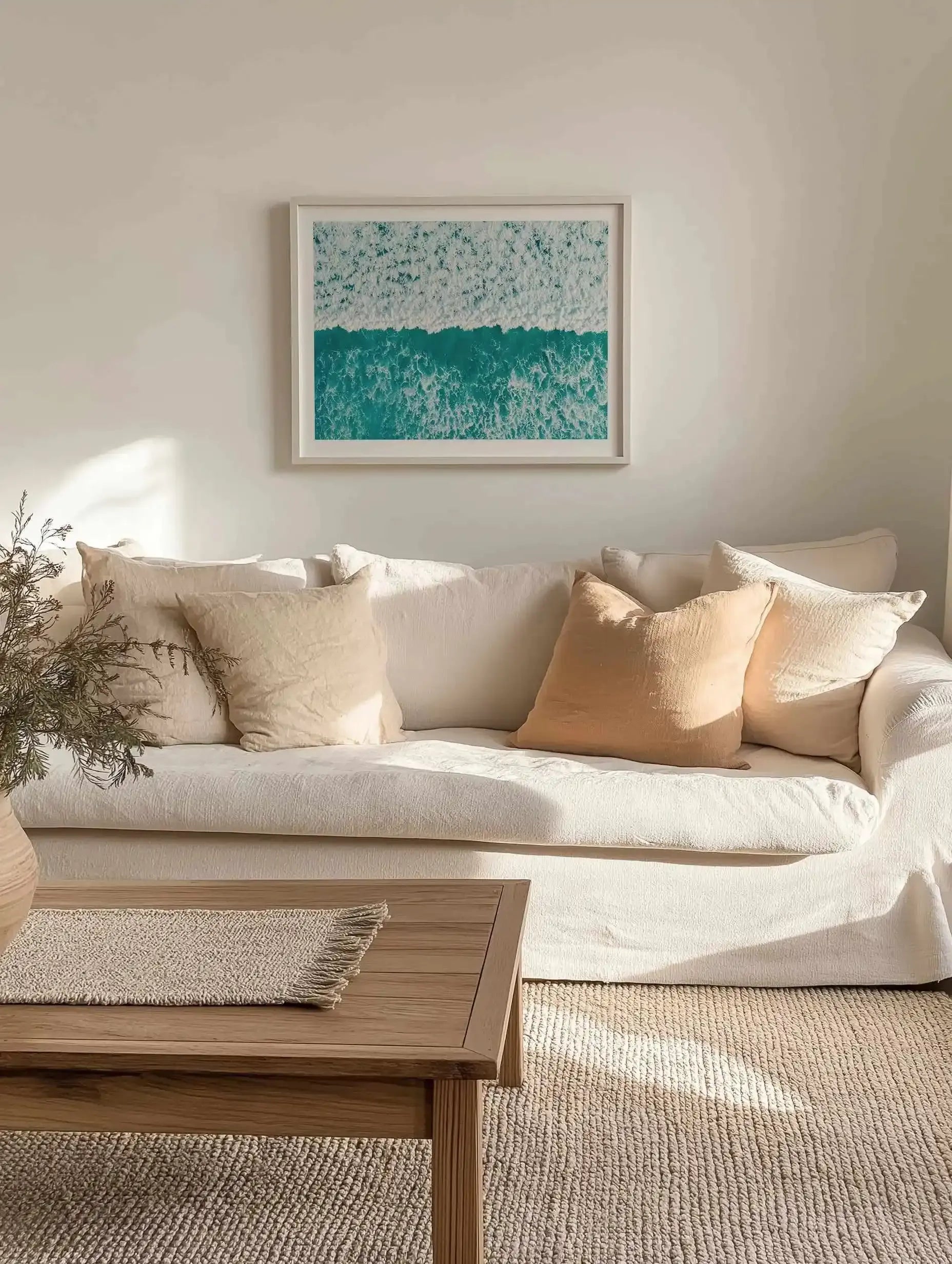 Southern Oceans | Aerial Photo Wall Art Print from Olive et Oriel where you can shop wallpaper and artworks online