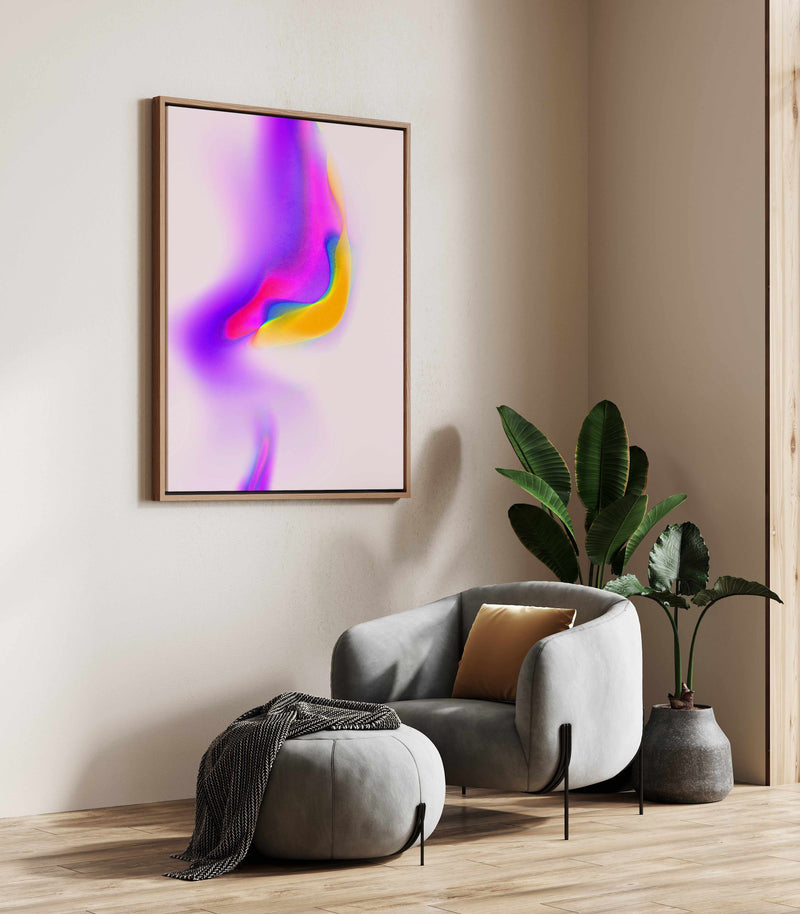 Space 01 By Treechild | Framed Canvas Art Print from Olive et Oriel where you can shop wallpaper and artworks online