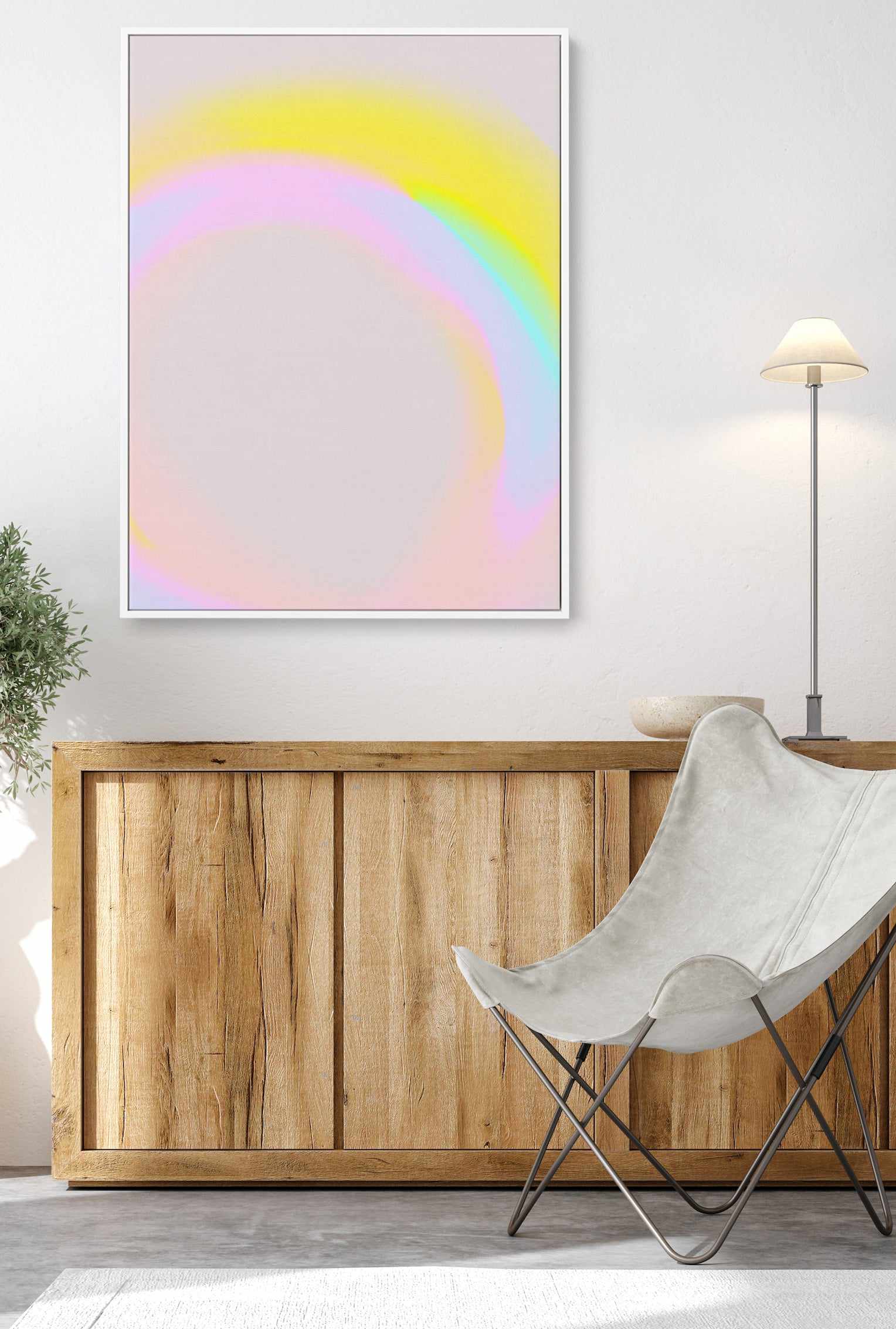 Space Aura I by Tree Change | Framed Canvas Art Print