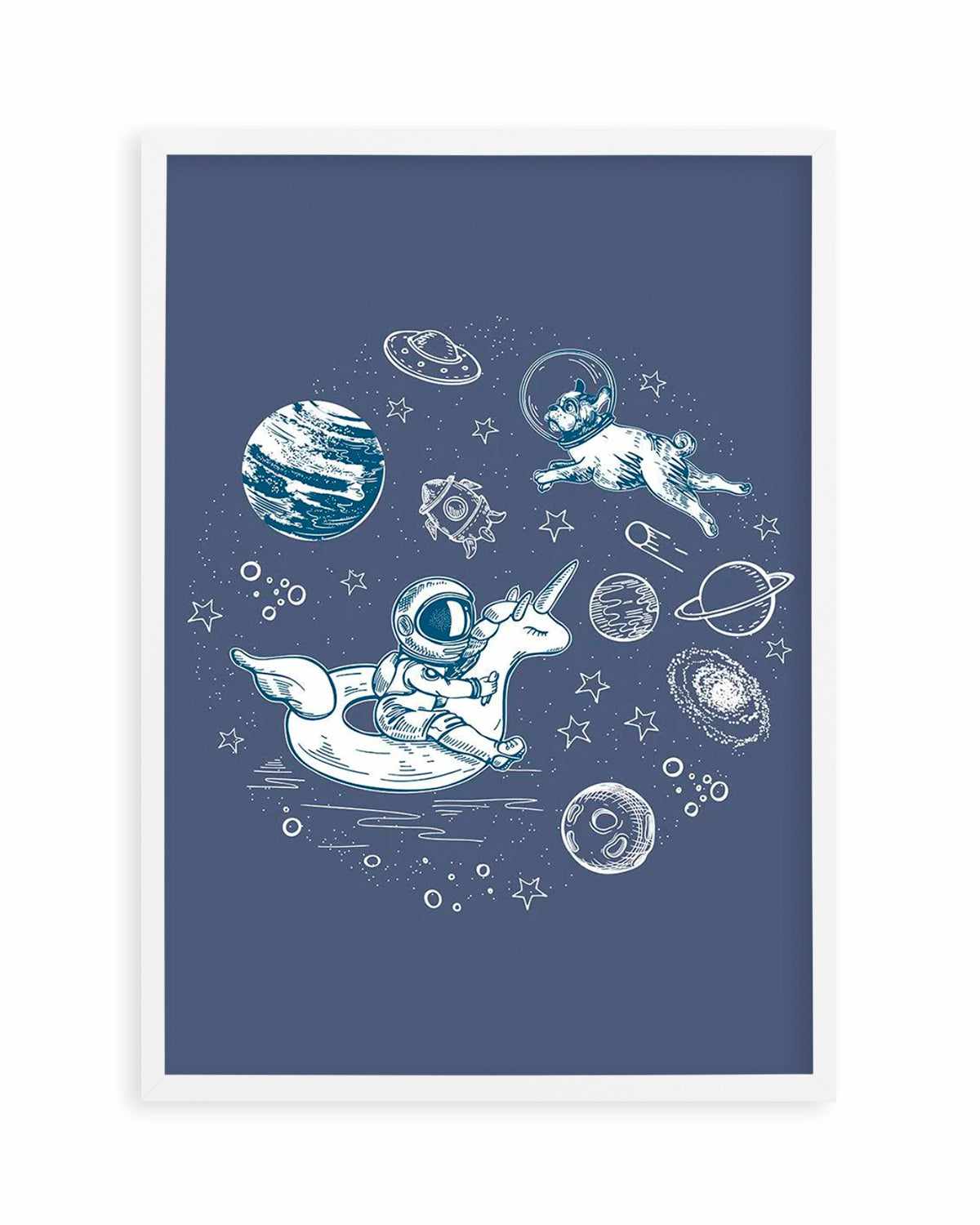 Space Dip Art Print