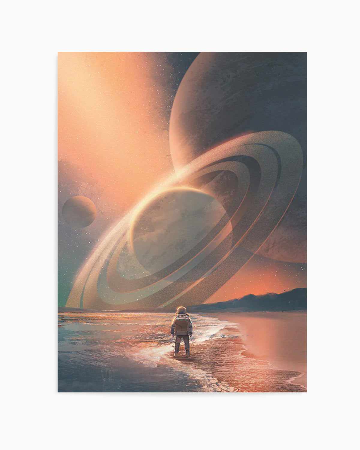 Space Man Art Print