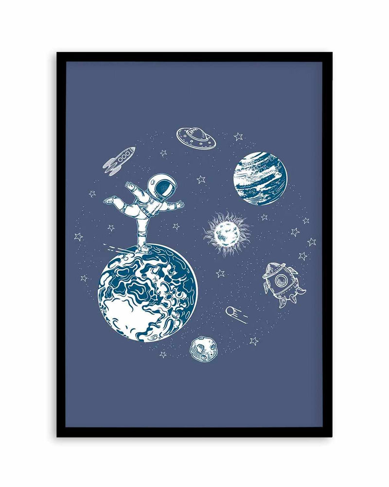 Space Skate Art Print