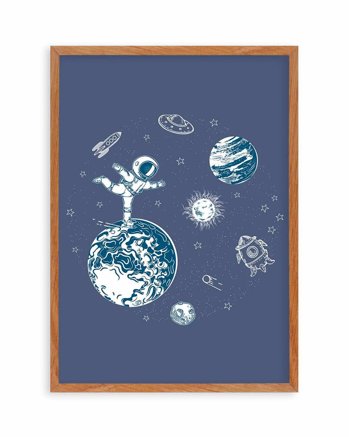 Space Skate Art Print