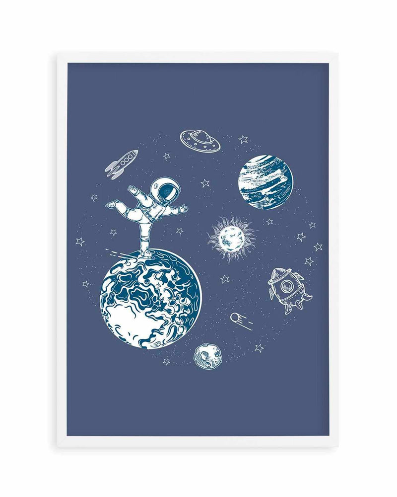Space Skate Art Print
