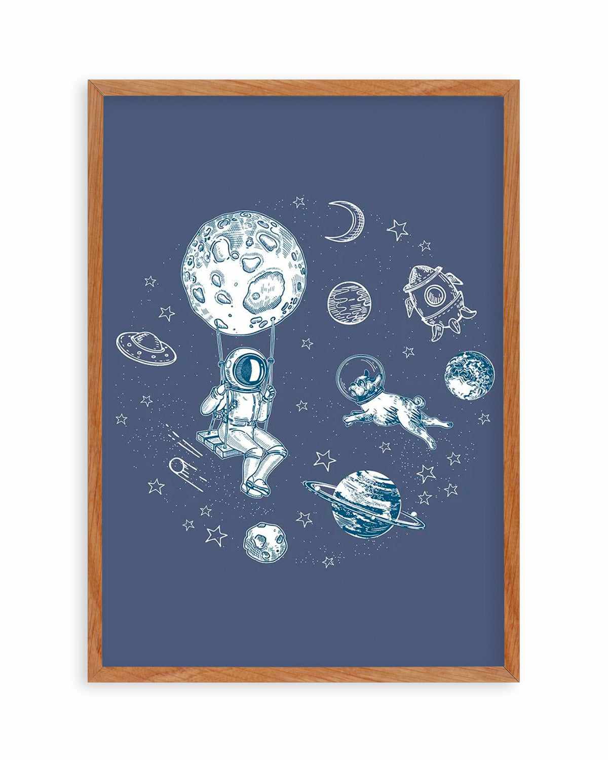 Space Swing Art Print