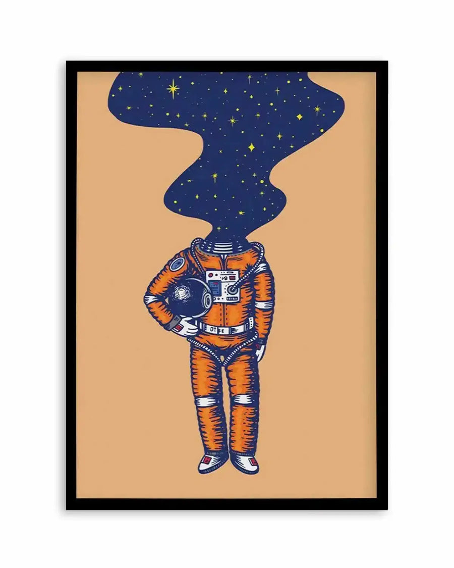 Space on the Mind Art Print from Olive et Oriel where you can shop wallpaper and artworks online