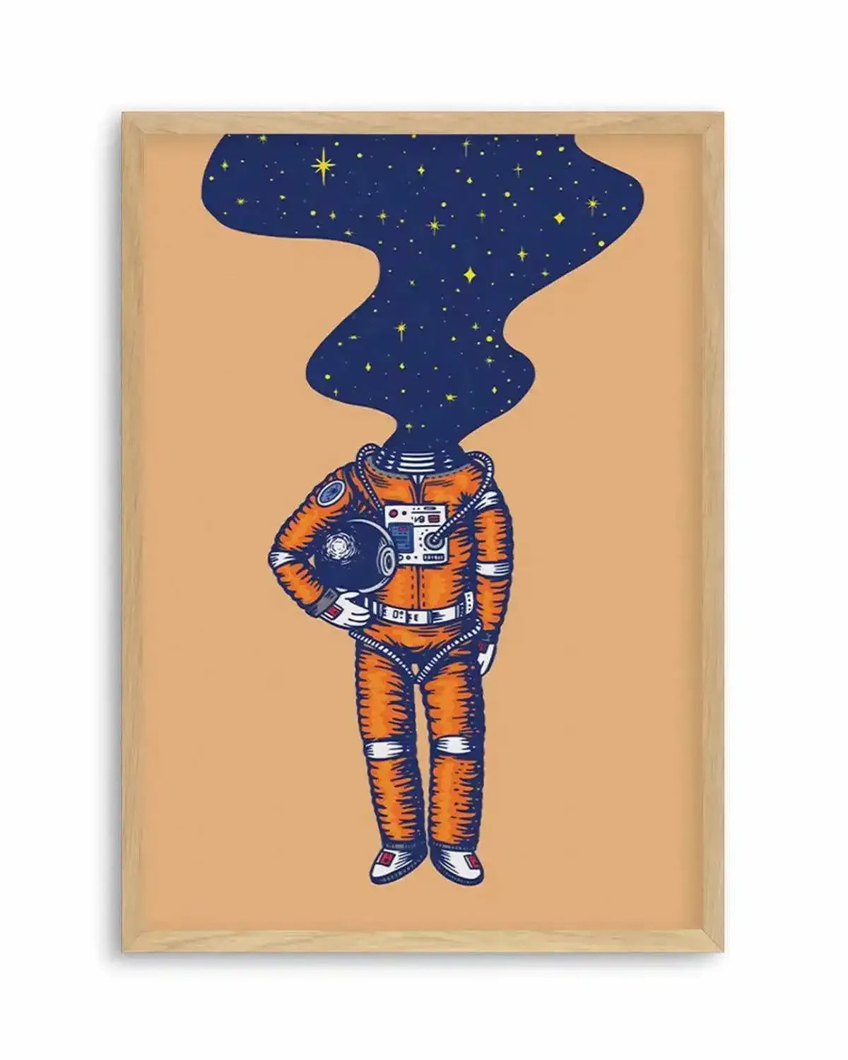 Space on the Mind Art Print from Olive et Oriel where you can shop wallpaper and artworks online