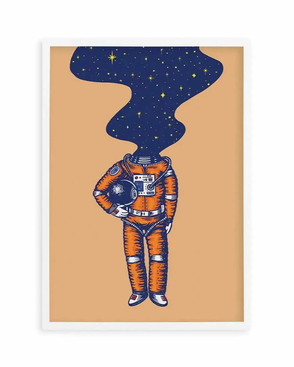 Space on the Mind Art Print from Olive et Oriel where you can shop wallpaper and artworks online