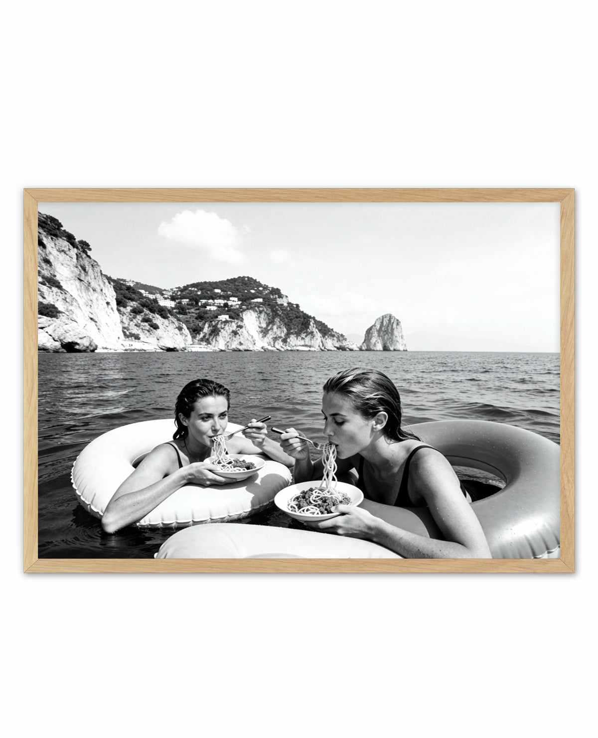 Spaghetti Time | Art Print from Olive et Oriel where you can shop wallpaper and artworks online