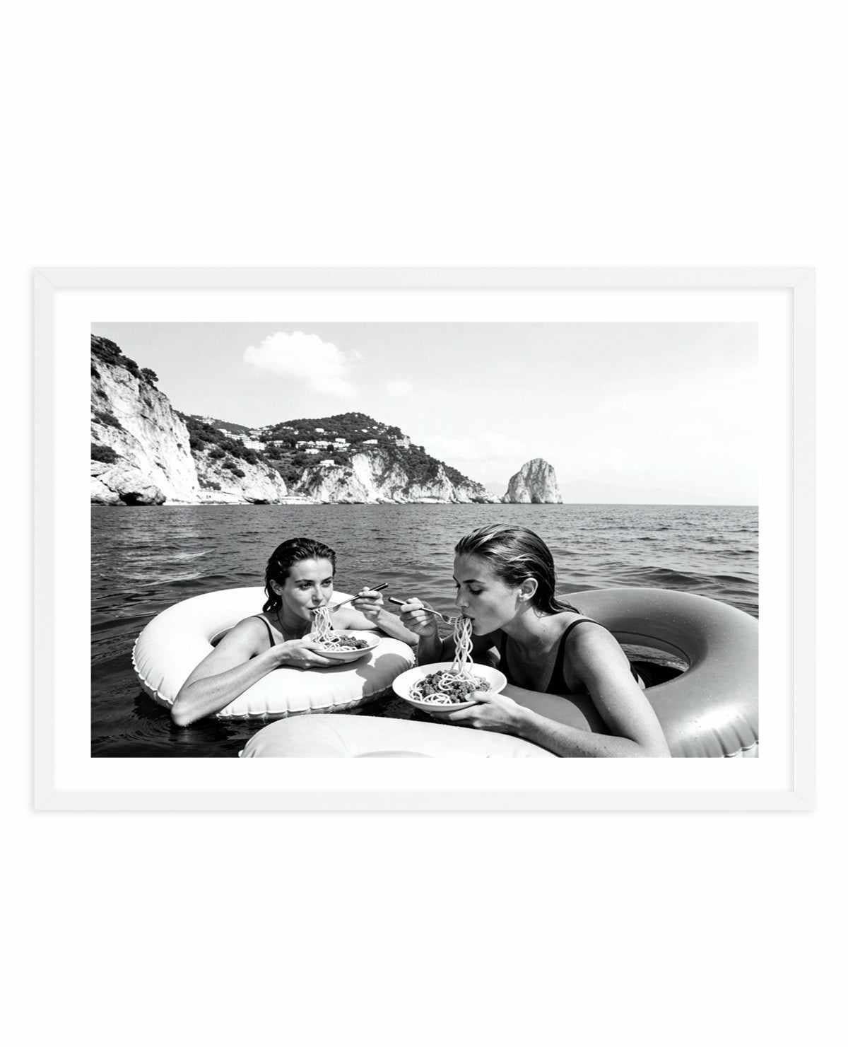 Spaghetti Time | Art Print from Olive et Oriel where you can shop wallpaper and artworks online