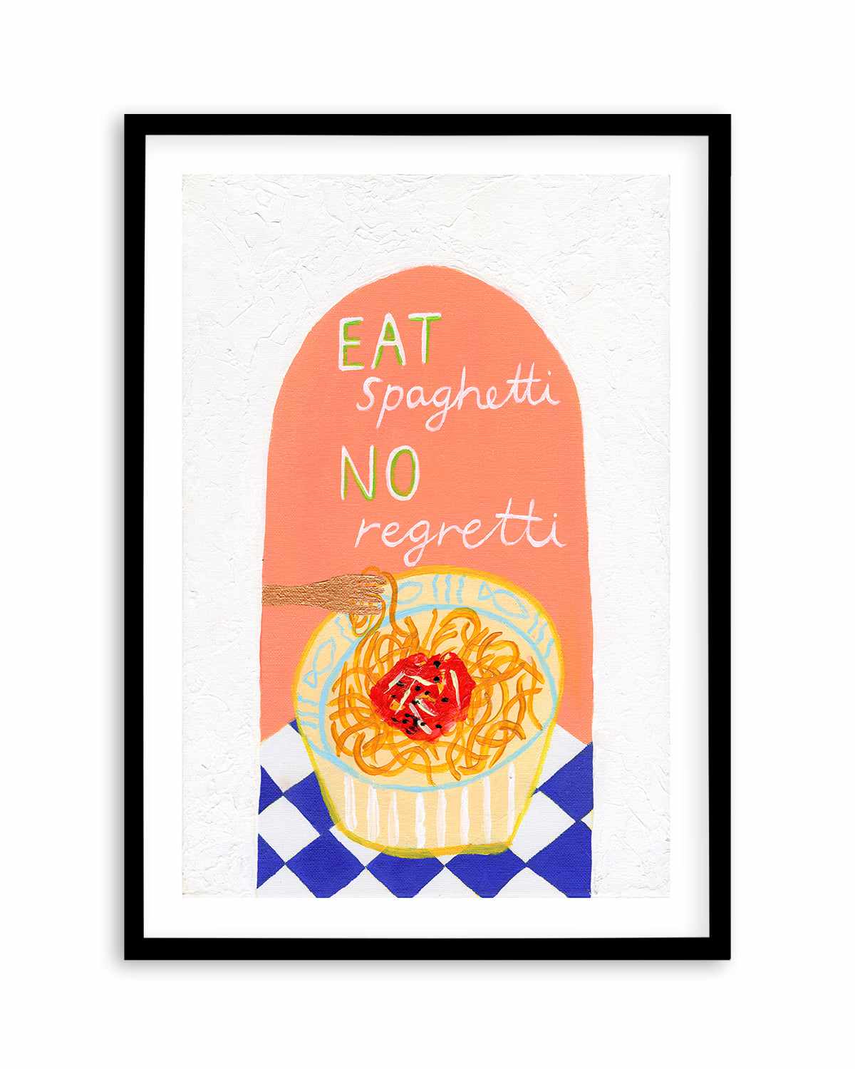 Spaghetti by Britney Turner Art Print