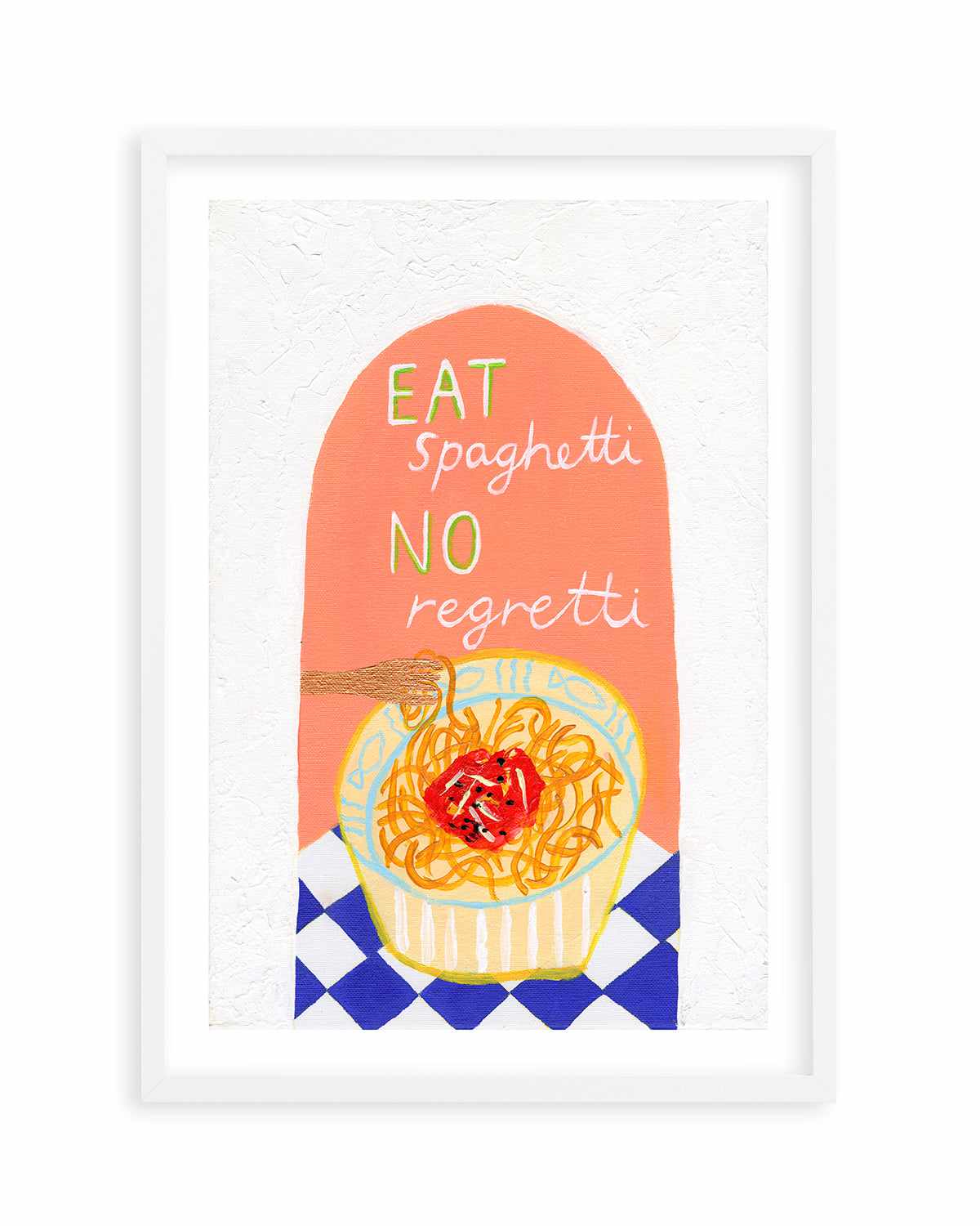 Spaghetti by Britney Turner Art Print