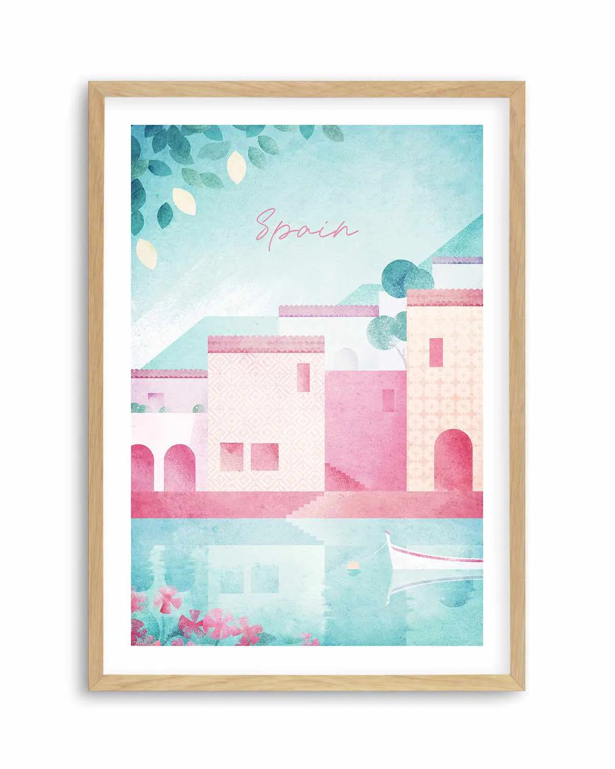 Spain by Henry Rivers Art Print from Olive et Oriel where you can shop wallpaper and artworks online
