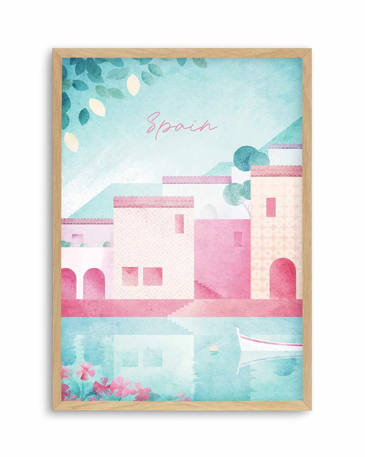 Spain by Henry Rivers Art Print from Olive et Oriel where you can shop wallpaper and artworks online