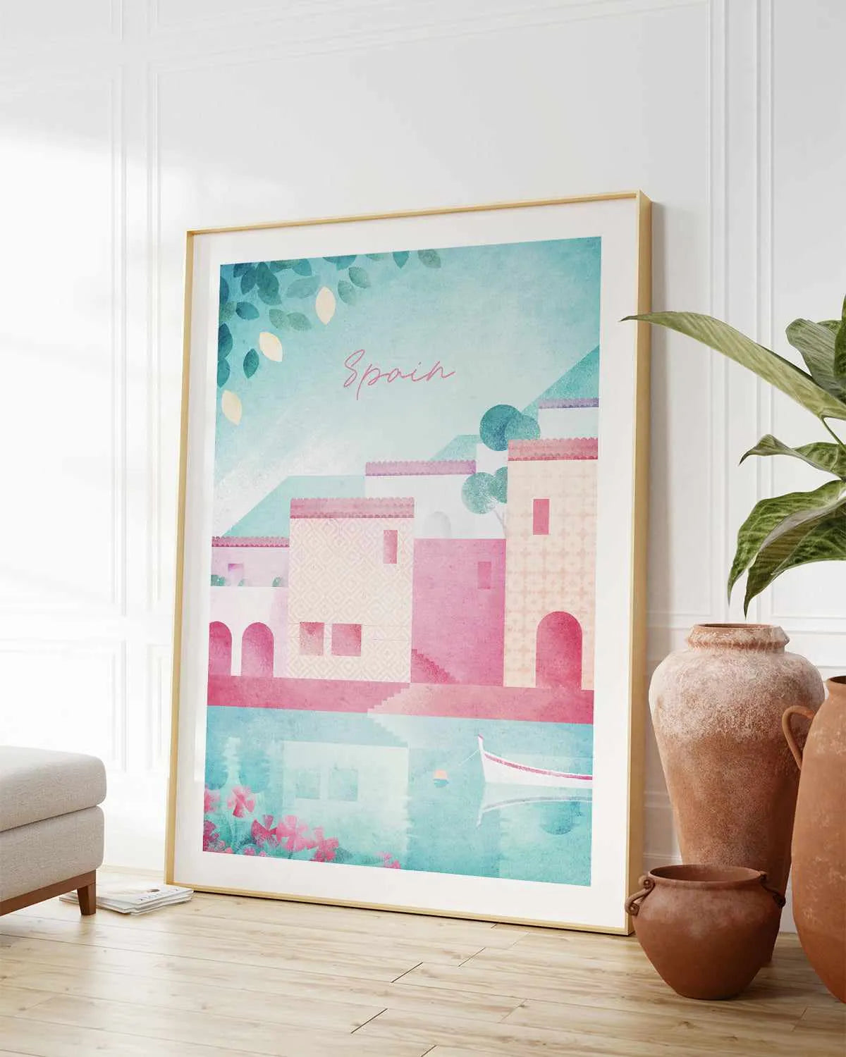 Spain by Henry Rivers Art Print from Olive et Oriel where you can shop wallpaper and artworks online