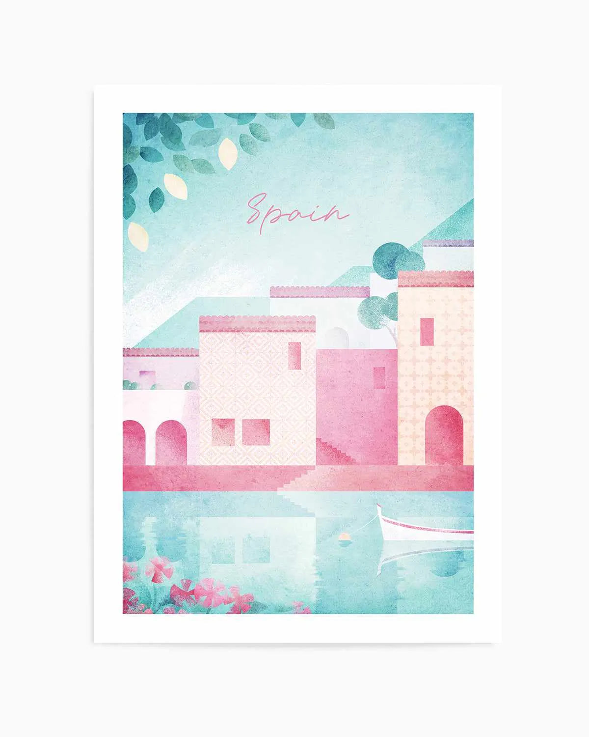 Spain by Henry Rivers Art Print from Olive et Oriel where you can shop wallpaper and artworks online