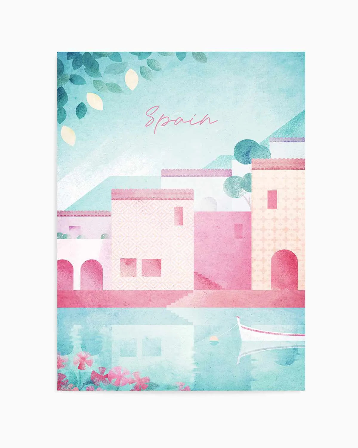 Spain by Henry Rivers Art Print from Olive et Oriel where you can shop wallpaper and artworks online