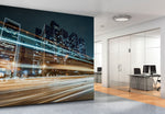 Speed of the City Photo Mural Wallpaper