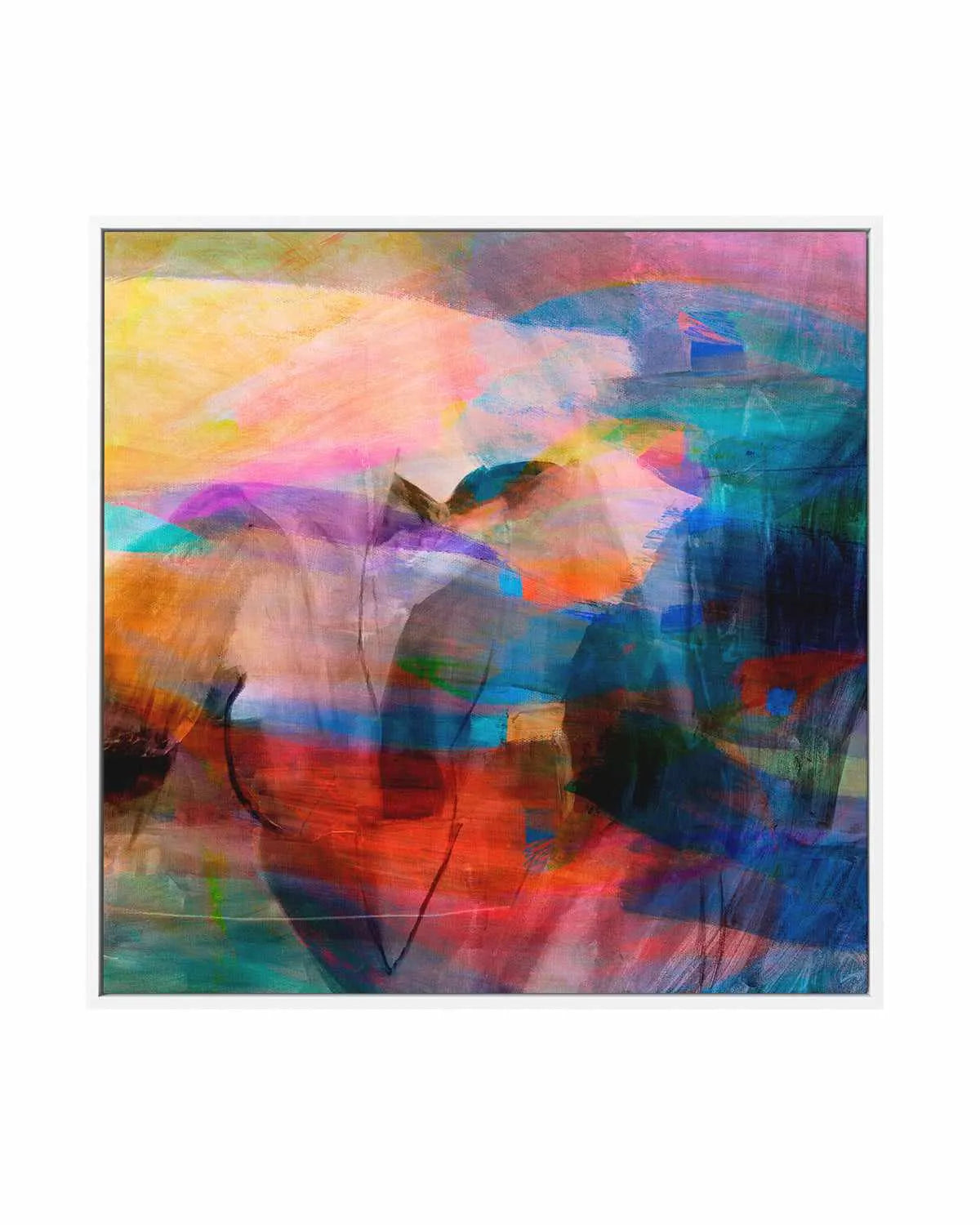 Spell by Antonia Tzenova | Framed Canvas Art Print from Olive et Oriel where you can shop wallpaper and artworks online