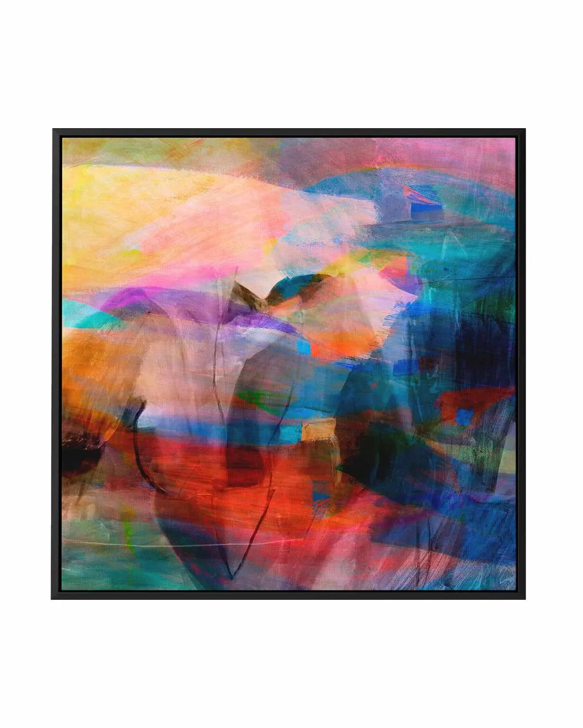 Spell by Antonia Tzenova | Framed Canvas Art Print from Olive et Oriel where you can shop wallpaper and artworks online