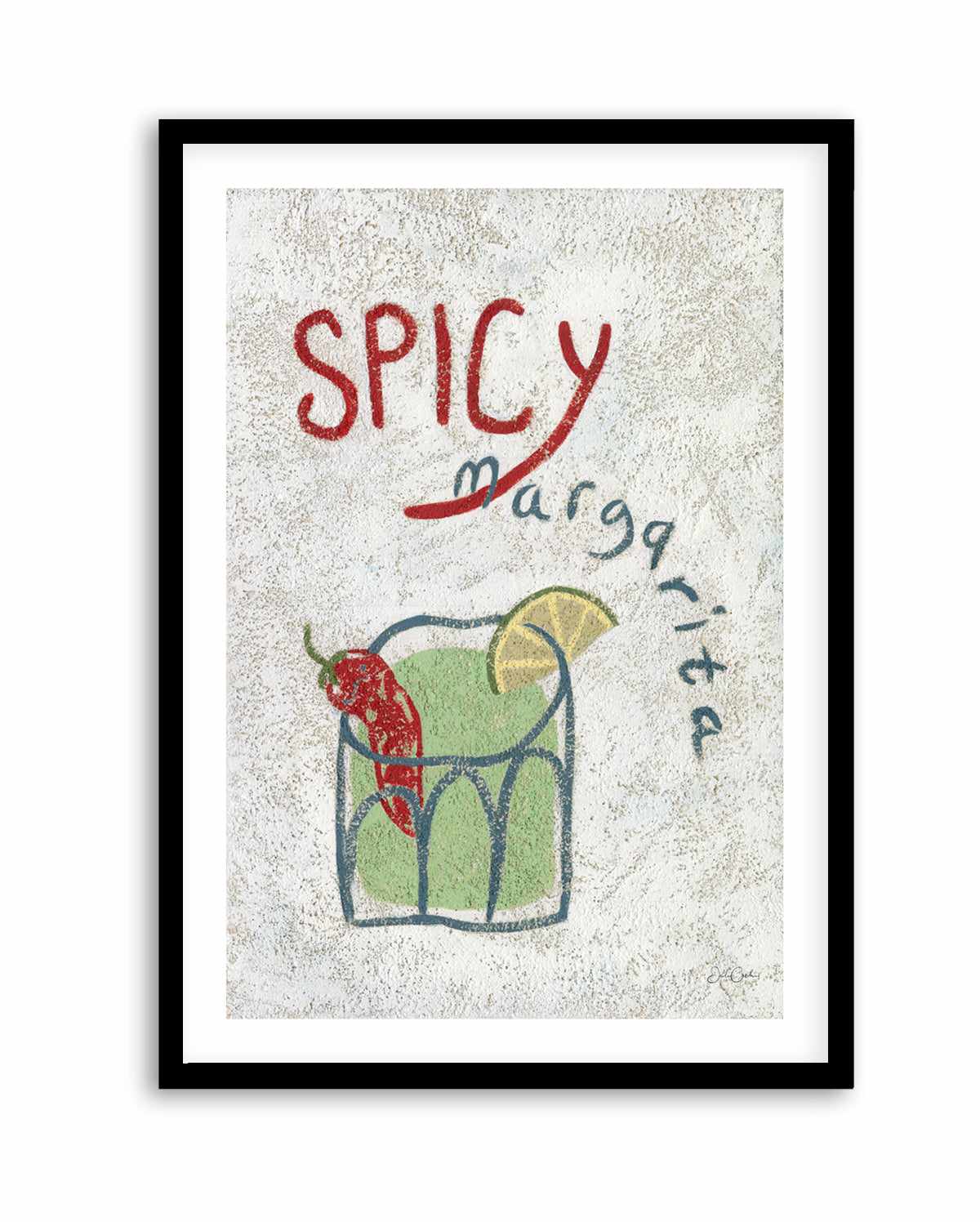 Spicy margarita by Julie Celina | Art Print