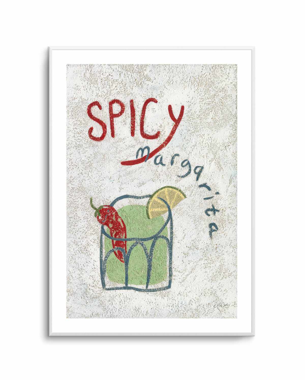 Spicy margarita by Julie Celina | Art Print