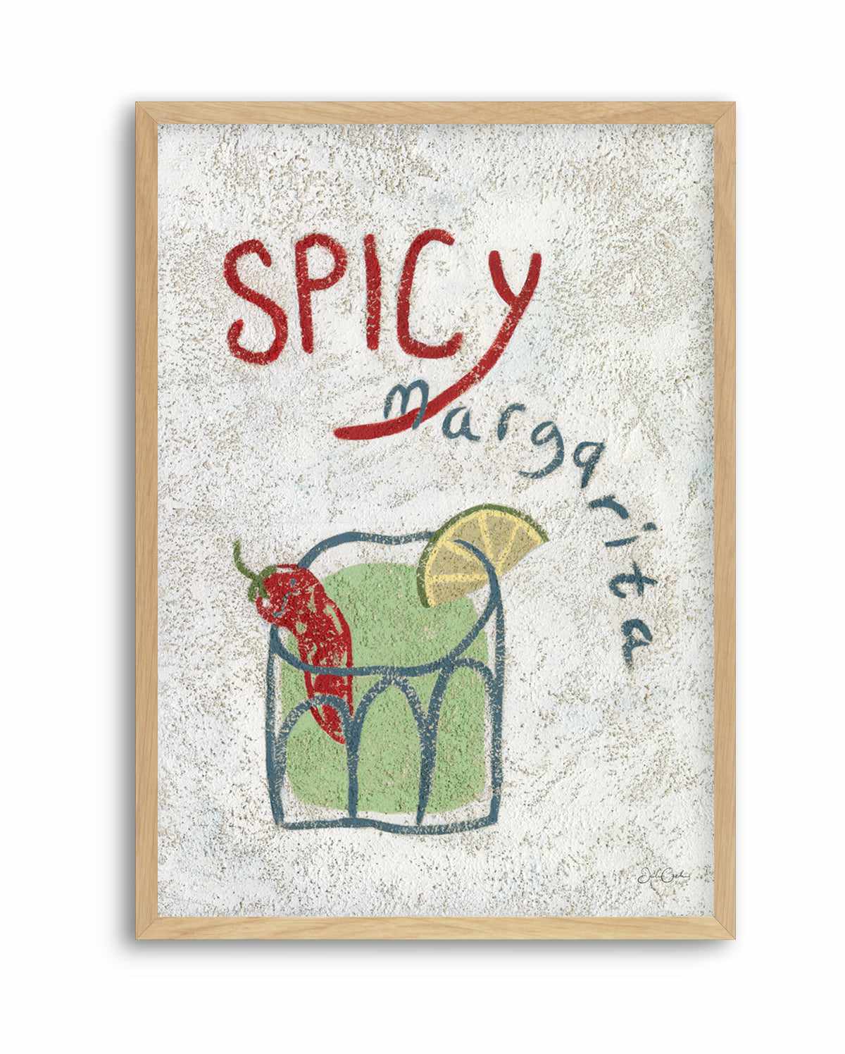 Spicy margarita by Julie Celina | Art Print