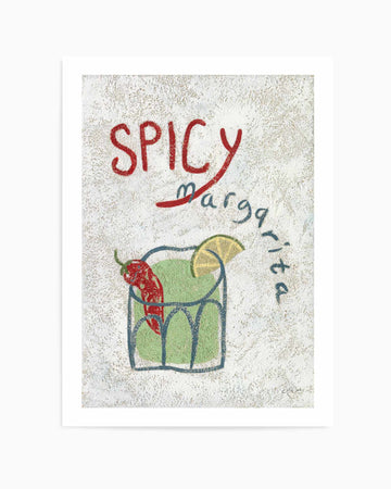 Spicy Margarita by Julie Celina | Art Print from Olive et Oriel where you can shop wallpaper and artworks online