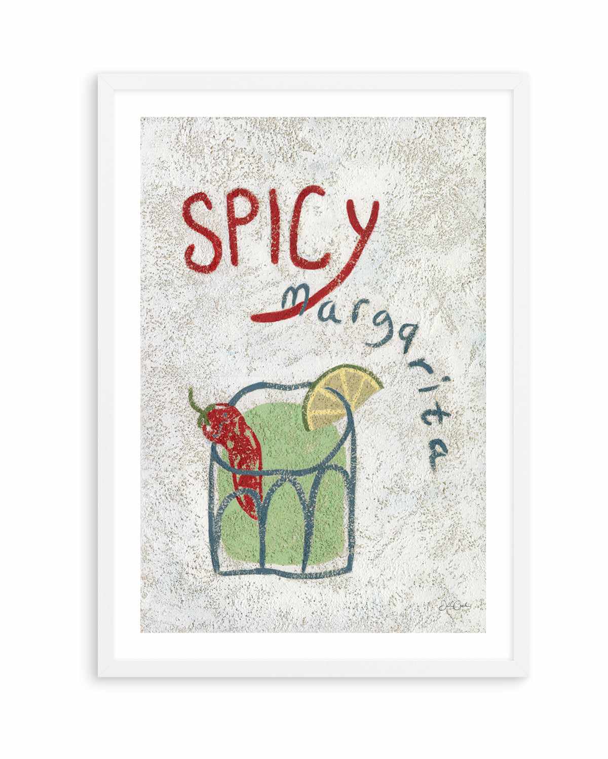 Spicy margarita by Julie Celina | Art Print