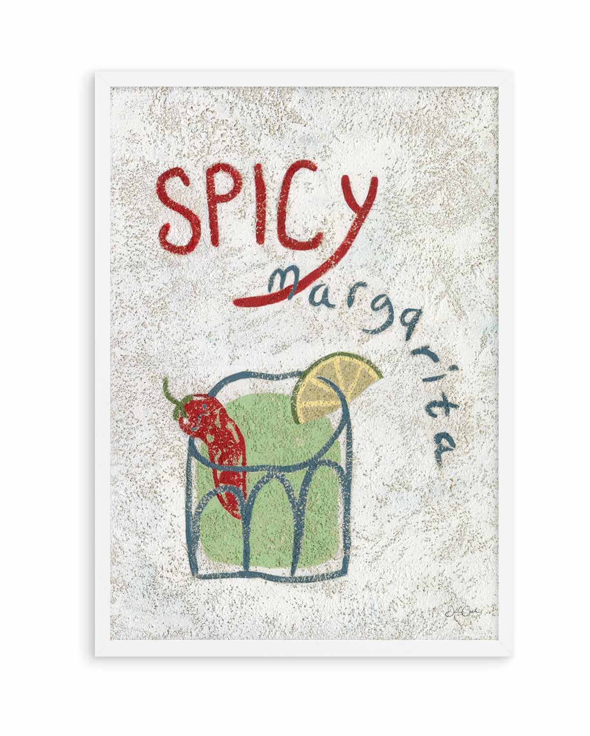 Spicy margarita by Julie Celina | Art Print