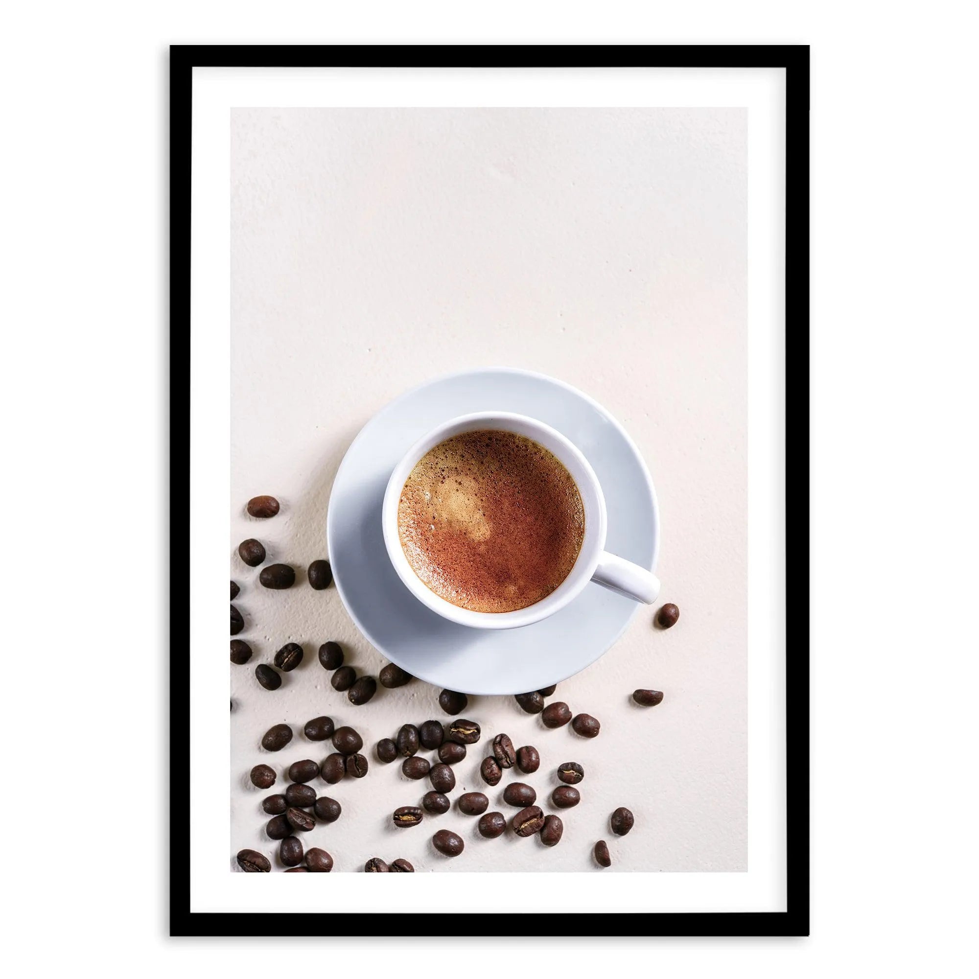 Spill The Beans Art Print-PRINT-Olive et Oriel-Olive et Oriel-A5 | 5.8" x 8.3" | 14.8 x 21cm-Black-With White Border-Buy-Australian-Art-Prints-Online-with-Olive-et-Oriel-Your-Artwork-Specialists-Austrailia-Decorate-With-Coastal-Photo-Wall-Art-Prints-From-Our-Beach-House-Artwork-Collection-Fine-Poster-and-Framed-Artwork