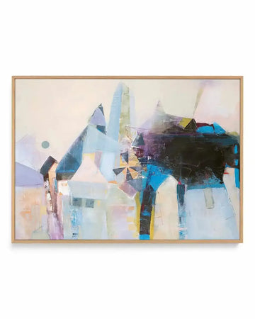Spinning Mill III by Design Fabrikken | Framed Canvas Art Print from Olive et Oriel where you can shop wallpaper and artworks online
