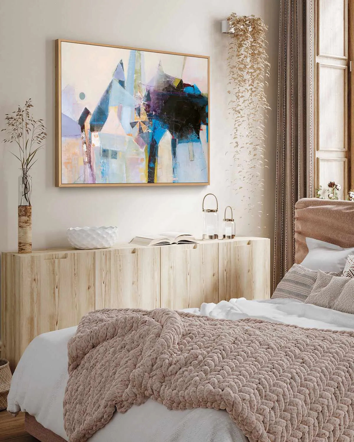 Spinning Mill I by Design Fabrikken | Framed Canvas Art Print from Olive et Oriel where you can shop wallpaper and artworks online