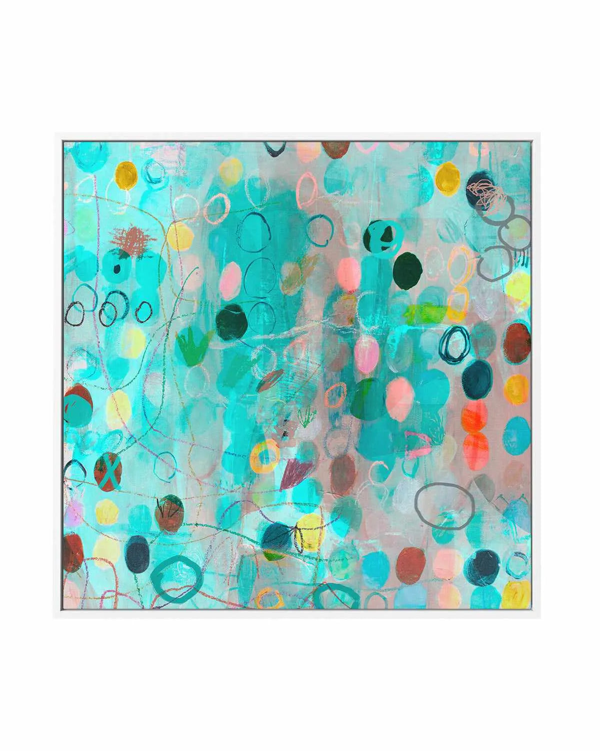 Spiral by Antonia Tzenova | Framed Canvas Art Print from Olive et Oriel where you can shop wallpaper and artworks online