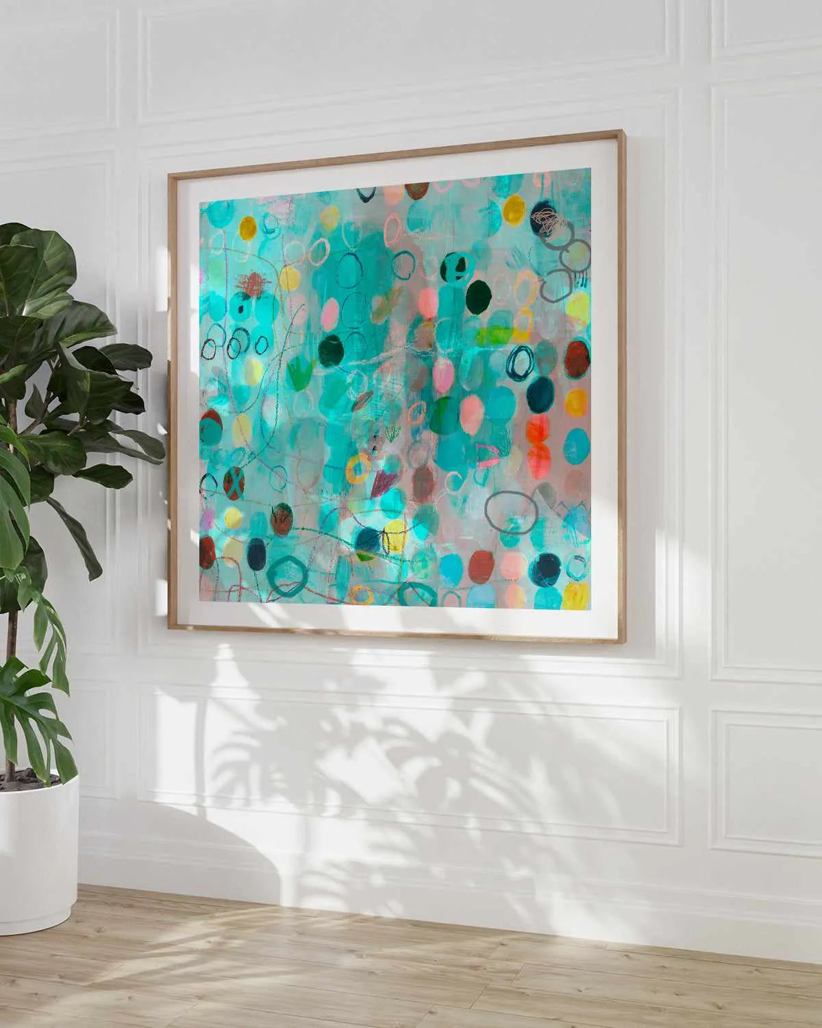 Spiral by Antonia Tzenova Art Print from Olive et Oriel where you can shop wallpaper and artworks online