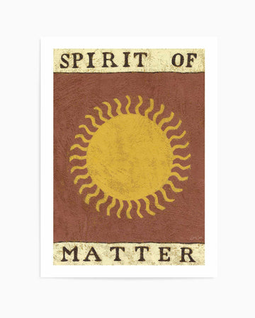 Spirit of Matter by Julie Celina | Art Print from Olive et Oriel where you can shop wallpaper and artworks online
