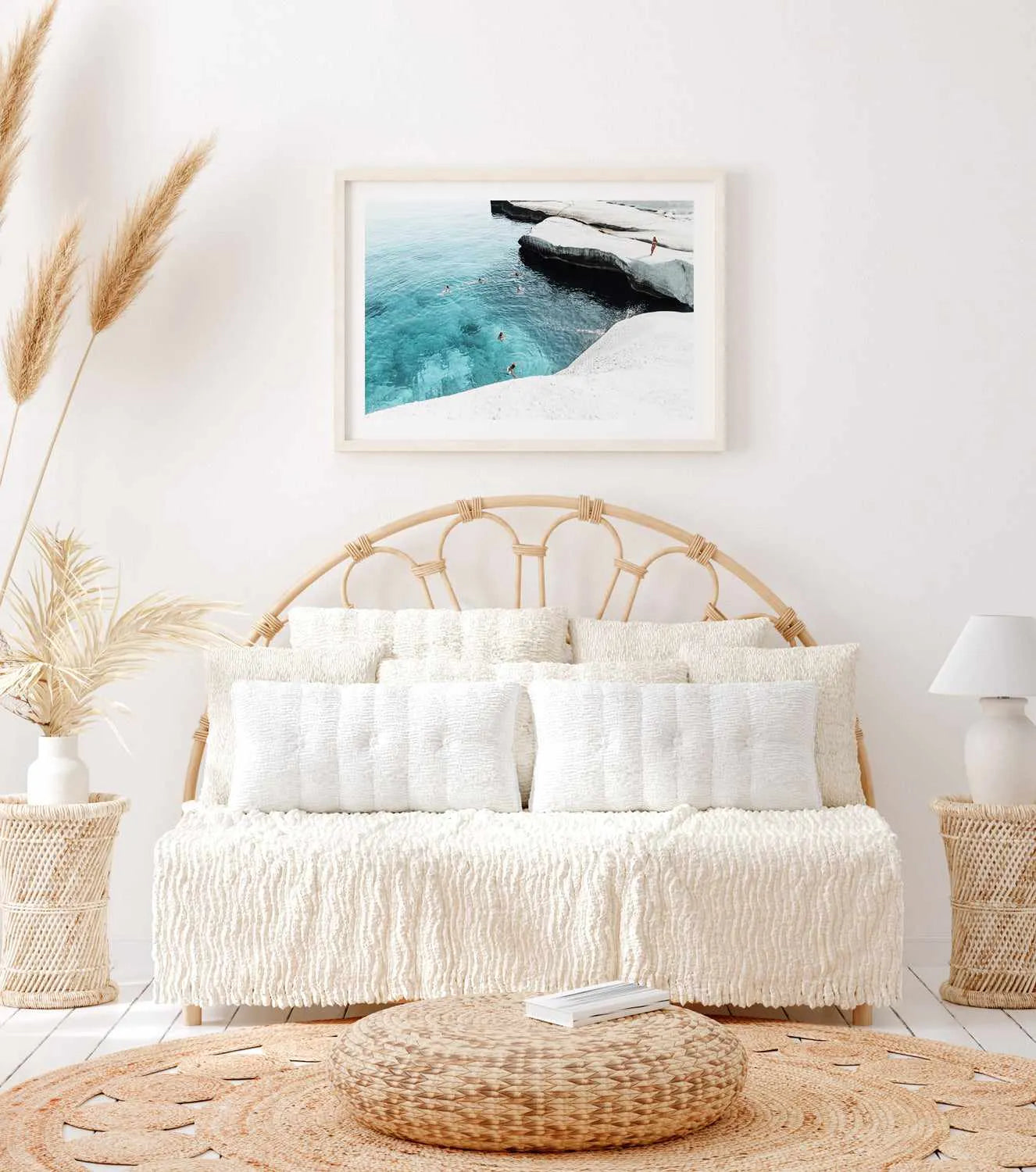 Splash Club, Milos Art Print from Olive et Oriel where you can shop wallpaper and artworks online