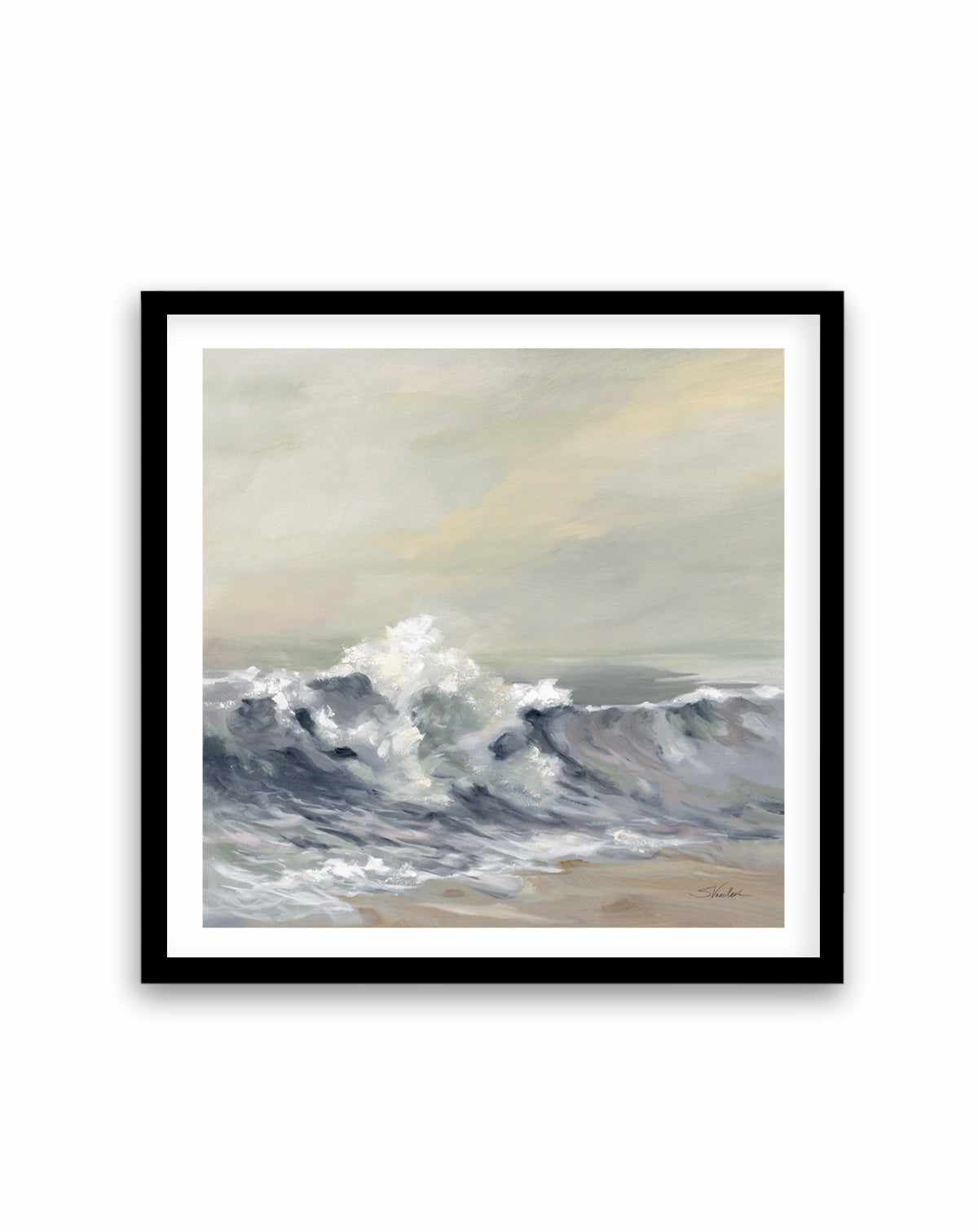 Splashing Wave | Art Print