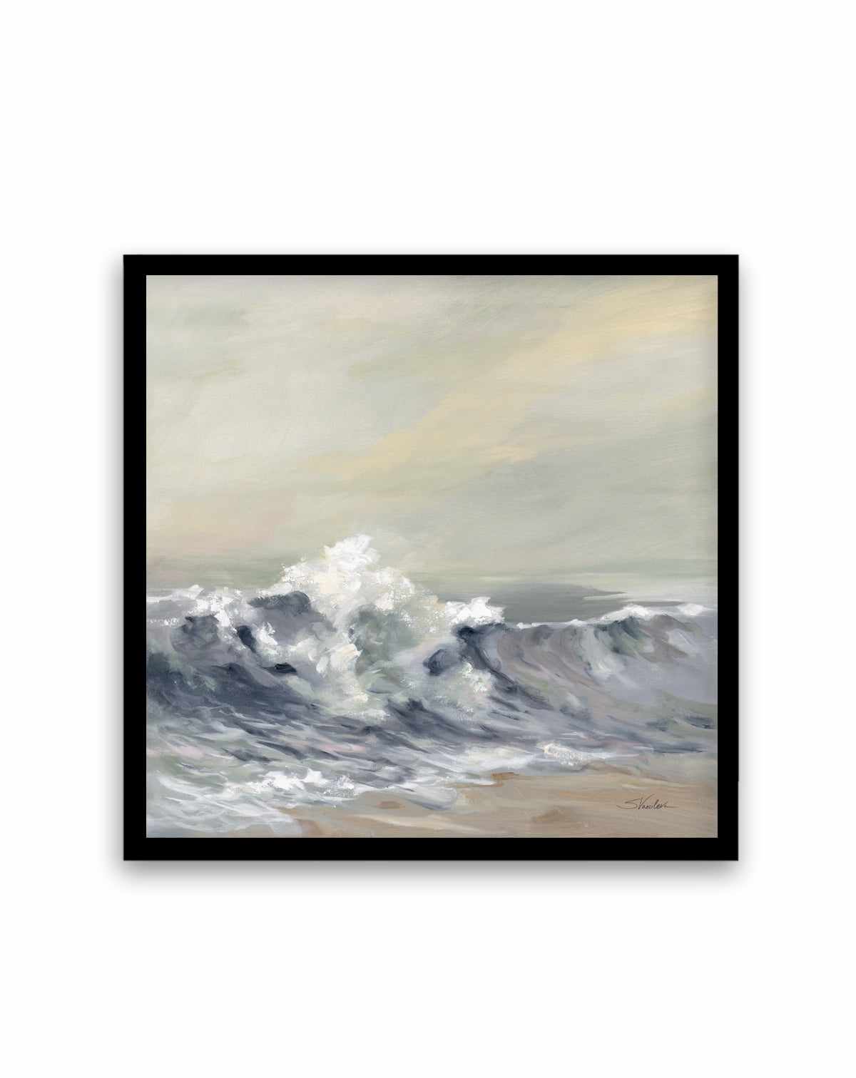 Splashing Wave | Art Print