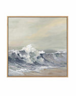 Splashing Wave | Framed Canvas Art Print