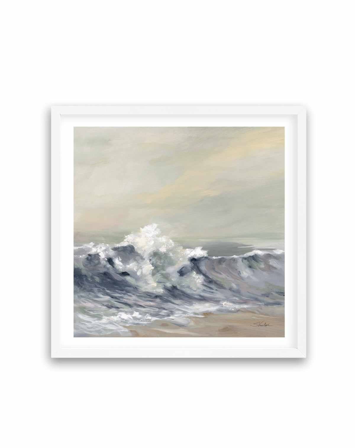 Splashing Wave | Art Print