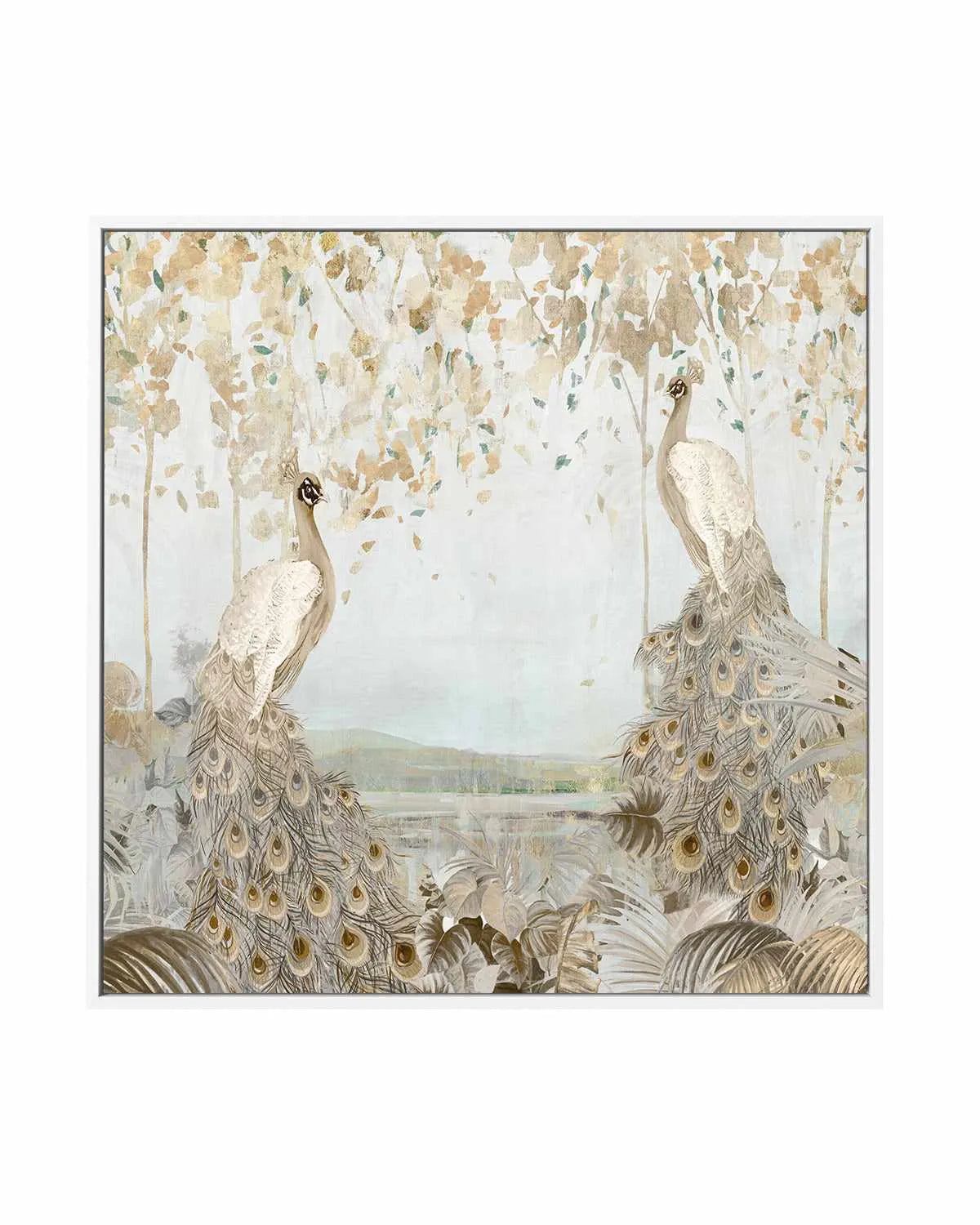 Splender Forest | Framed Canvas Art Print from Olive et Oriel where you can shop wallpaper and artworks online
